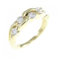 K18YG ダイヤモンド リング 0.50CT