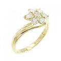 K18YG ダイヤモンド リング 0.50CT