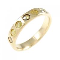 K18YG ダイヤモンド リング 0.52CT