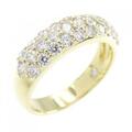 K18YG パヴェ ダイヤモンド リング 1.00CT