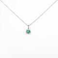 PT エメラルド ネックレス 0.29CT