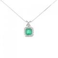 PT エメラルド ネックレス 1.36CT