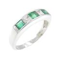 PT エメラルド リング 0.50CT