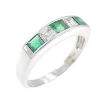 PT エメラルド リング 0.50CT