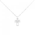 PT クロス ダイヤモンド ネックレス 0.10CT