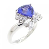 PT タンザナイト リング 1.63CT