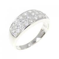 PT パヴェ ダイヤモンド リング 0.50CT