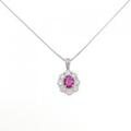 PT ルビー ネックレス 0.506CT