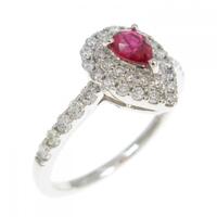 PT ルビー リング 0.24CT