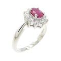 PT ルビー リング 0.44CT