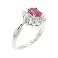 PT ルビー リング 0.44CT