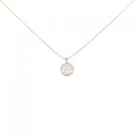 【リメイク】K18PG ダイヤモンドネックレス 0.571ct I I1 VG