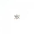 【リメイク】K18YG ダイヤモンドピアス 0.326CT I I1 VG 片耳