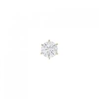 【リメイク】ST/K18YG ダイヤモンドピアス 0.764CT K I1 VG 片耳