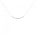 【新品】K18YG ダイヤモンド ネックレス 0.20CT
