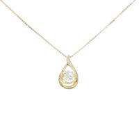 【新品】K18YG ダイヤモンド ネックレス 0.248CT G SI1 Good
