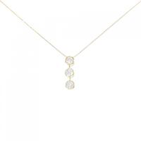 【新品】K18YG ダイヤモンド ネックレス 0.705CT E SI2 Good