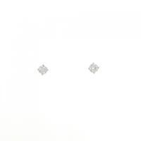 ティファニー ソリティア ピアス 0.20CT 0.20CT H VS1?2 3EXT