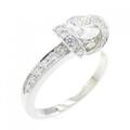 ティファニー リボン リング 0.60CT H VVS1 EXT