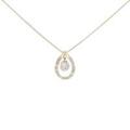 K18YG ダイヤモンド ネックレス 0.30CT