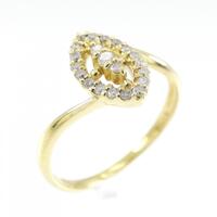 K18YG ダイヤモンド リング 0.16CT