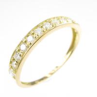 【リメイク】K18YG ダイヤモンド リング 0.30CT