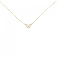 ティファニー バイザヤード ネックレス 0.27CT F VS2 3EXT