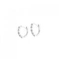 K10WG ダイヤモンド ピアス 0.20CT