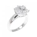 PT フラワー ダイヤモンド リング 1.02CT