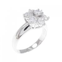 PT フラワー ダイヤモンド リング 1.02CT