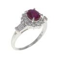 PT ルビー リング 0.72CT