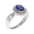 PT サファイヤ リング 0.665CT