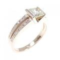 K18PG ダイヤモンド リング 0.519CT