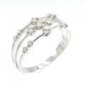 K18WG ダイヤモンド リング 0.20CT