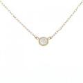 K18YG ダイヤモンド ネックレス 0.113CT
