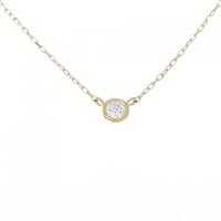 K18YG ダイヤモンド ネックレス 0.113CT