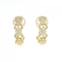K18YG ダイヤモンド ピアス 0.40CT