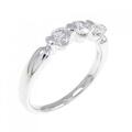 PT スリーストーン ダイヤモンド リング 0.521CT