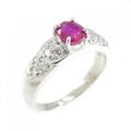 PT ルビー リング 0.59CT
