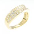 750YG ダイヤモンド リング 0.78CT