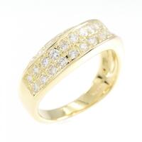 750YG ダイヤモンド リング 0.78CT