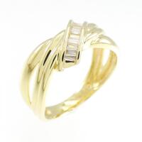 K18YG ダイヤモンド リング 0.10CT