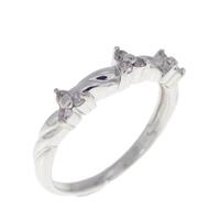 K18WG ピンクダイヤモンド リング 0.10CT