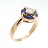K18PG サファイヤ リング 0.64CT
