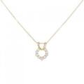 K18YG ダイヤモンド ネックレス 0.21CT