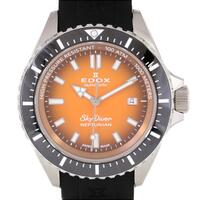 【新品】エドックス 80120?3NCA?NIN スカイダイバーネプチュニアン 自動巻