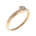 K18PG ダイヤモンド リング 0.10CT