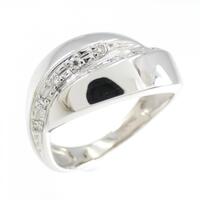 K18WG ダイヤモンド リング 0.10CT