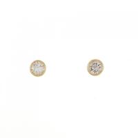 K18YG ダイヤモンド ピアス 0.30CT