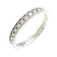 PT フルエタニティ ダイヤモンド リング 0.55CT